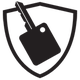 GMC Protection Gap Coverage Logo with a Car Key Icon - Ruddell Auto GMC in Port Angeles WA