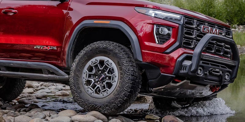 2026 GMC Canyon tackling rugged terrain Port Angeles, WA
